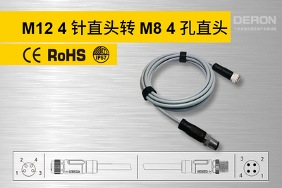 M12双端预铸连接器-XIII